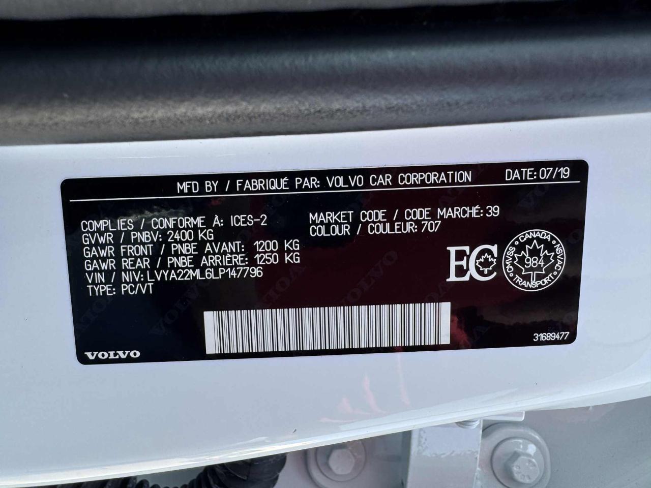 2020 Volvo S90 T6 AWD Inscription Photo