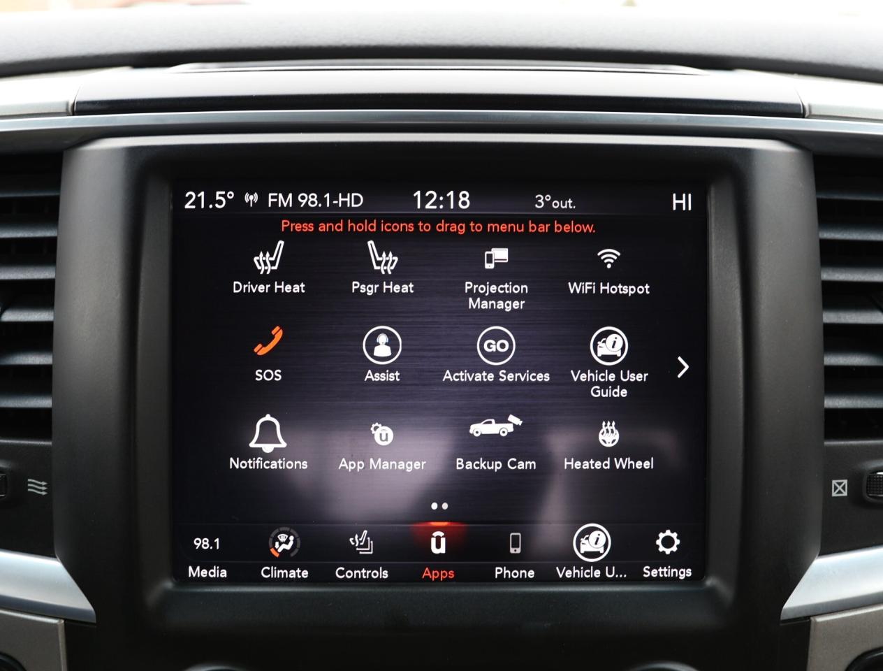 2019 RAM 1500 Classic CLASSIC-4WD-5.7L HEMI/CREWCAB/CARPLAY/P SEAT/B CAM Photo