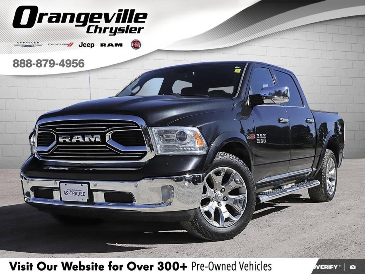 2016 RAM 1500 LimitedAS-TRADED, ALPINE AUDIO, HTD + CLD SEATS, 3 Photo0