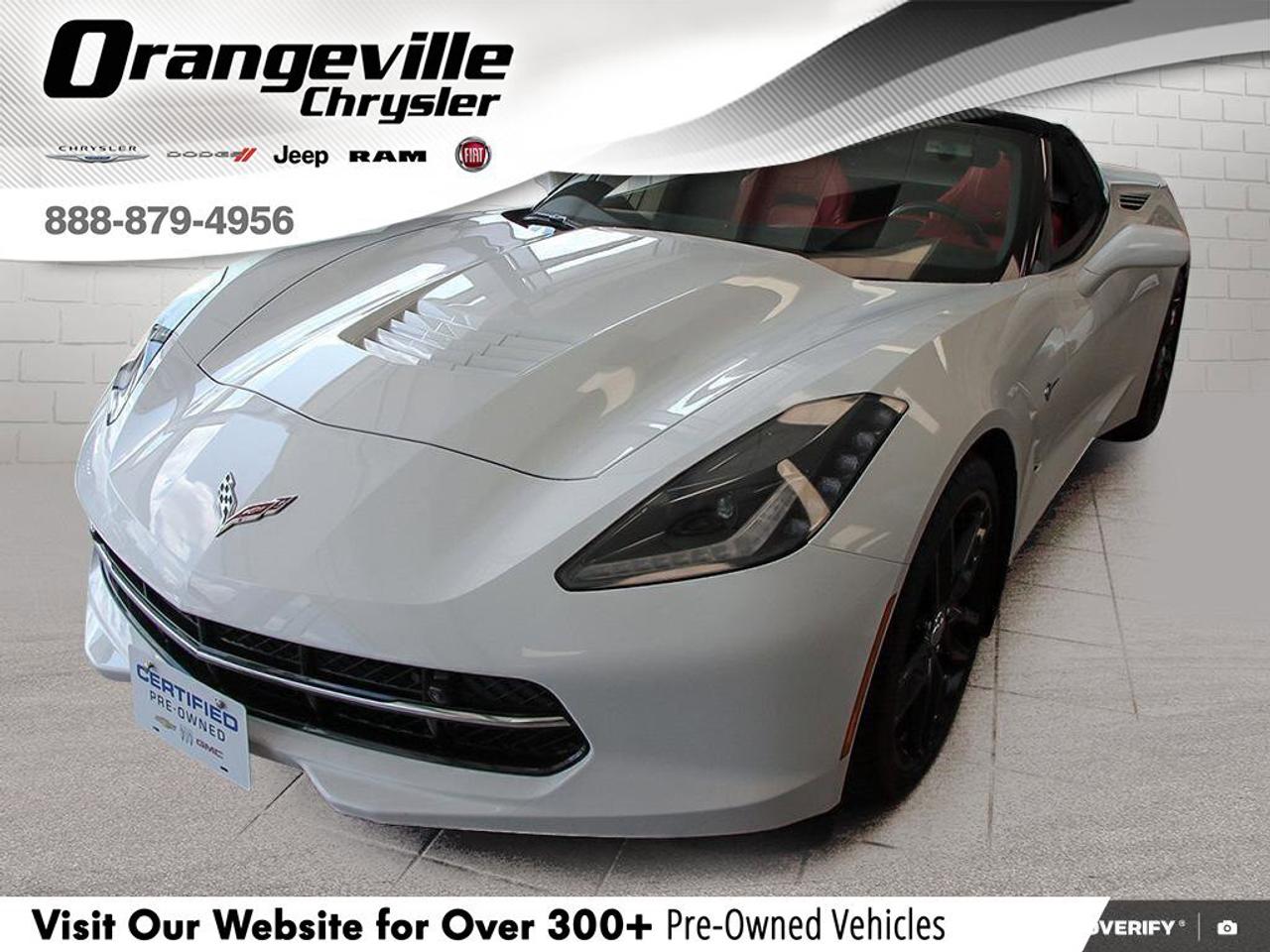 2018 Chevrolet Corvette Z51 2LT2LT Z51, COUPE, 460HP, NAV, HTD/COOL, LOADE Photo0