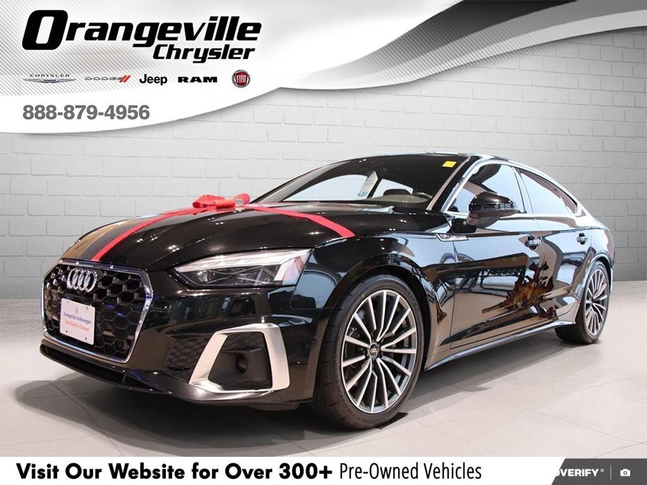 2022 Audi A5 Sportback TechnikACCIDENT-FREE, TWO SETS OF TIRES, AWD, SUNR Photo0