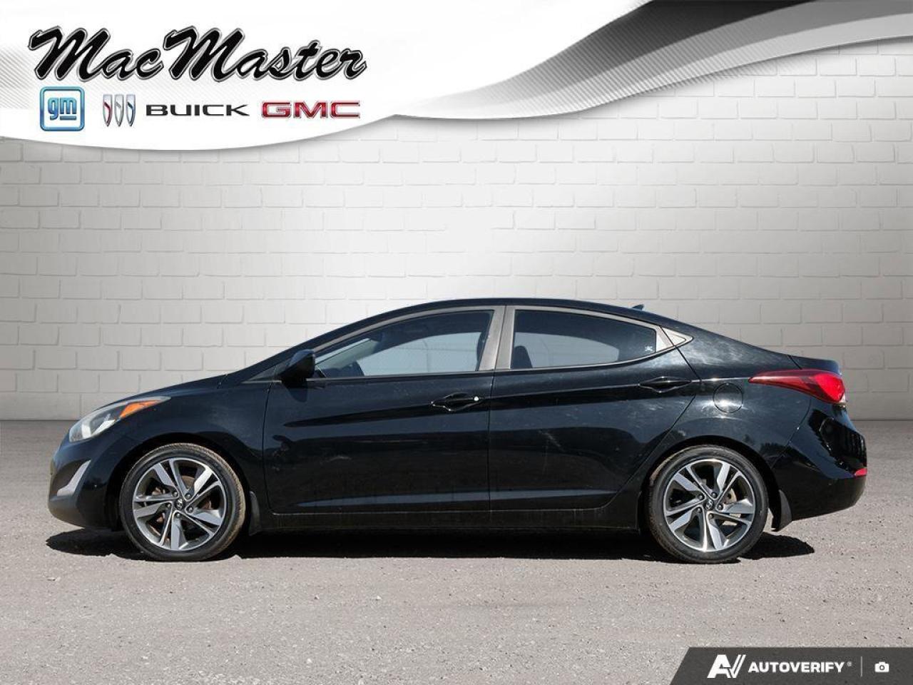 2016 Hyundai Elantra SportGLS, 2.0L, MANUAL, HEATED CLOTH, ROOF, CERTIF Photo