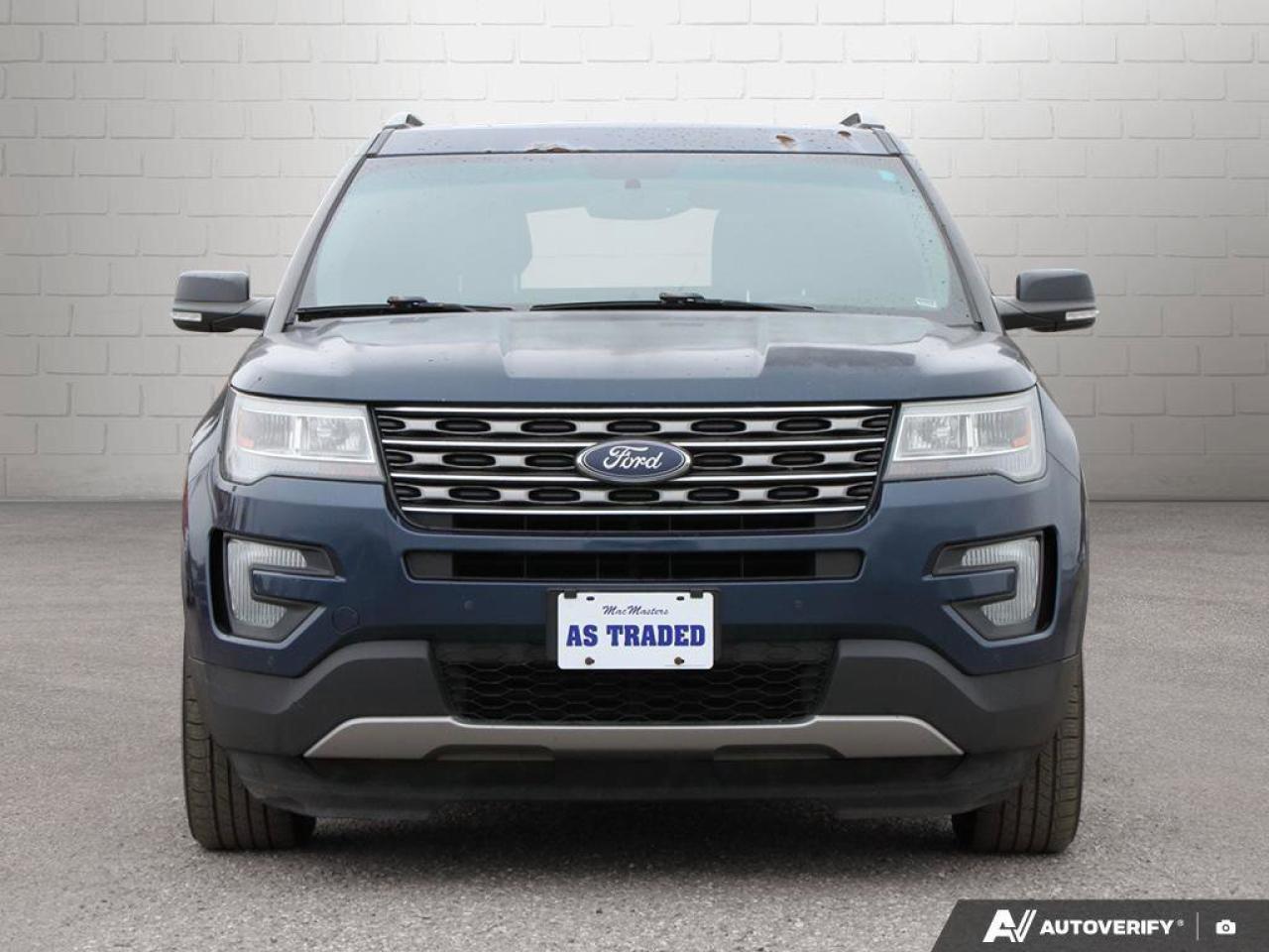 2017 Ford Explorer XLTXLT, V6, 4WD, NAV, ROOF, HEATED CLOTH, AS-TRADE Photo