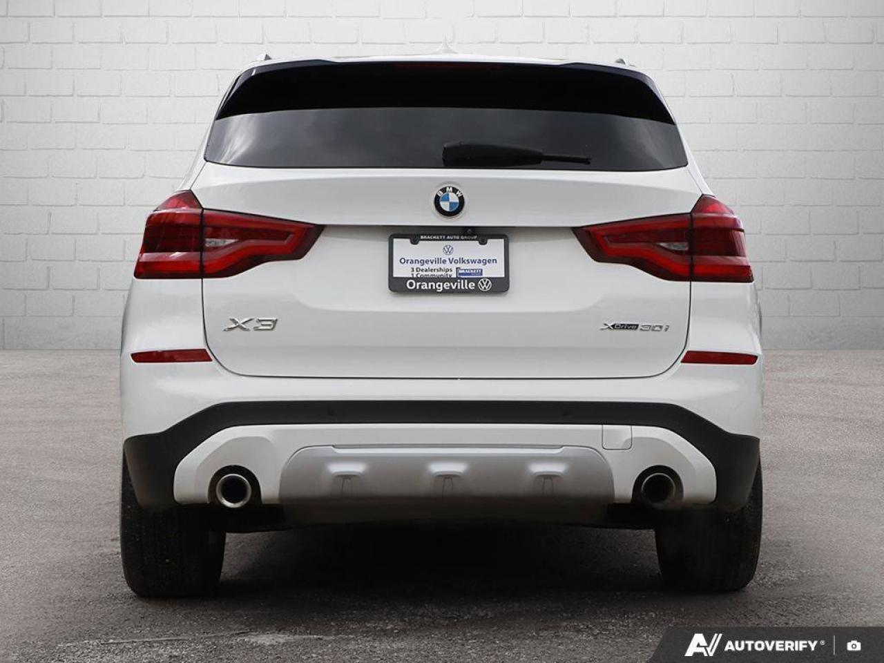 2020 BMW X3 xDrive30iONE-OWNER, ACCIDENT-FREE, MOONROOF, POWER Photo4