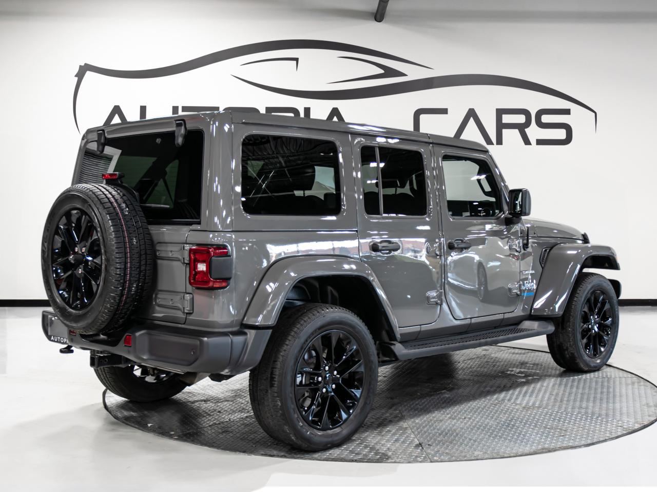 2021 Jeep Wrangler 4xe UNLIMITED SAHARA 4x4 ELECTRIC NAVI REAR VIEW CAM Photo3