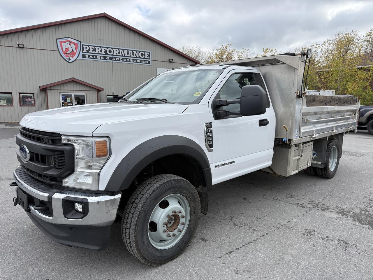 2022 Ford F-550 XL 4x4 Reg Cab 11' Aluminum Dump Photo0