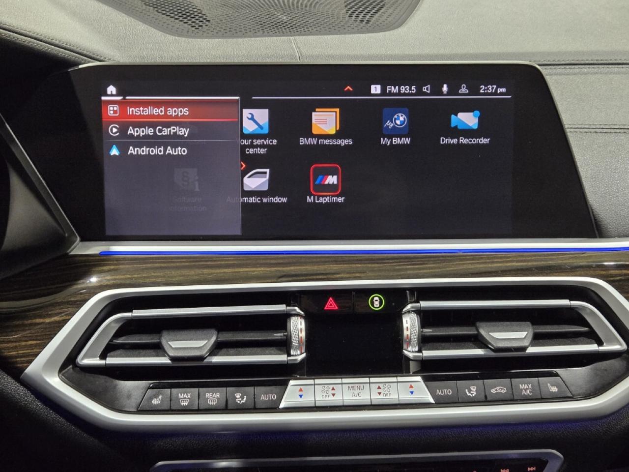 2021 BMW X5 xDrive40i Activity Vehicle Headsup Display Photo