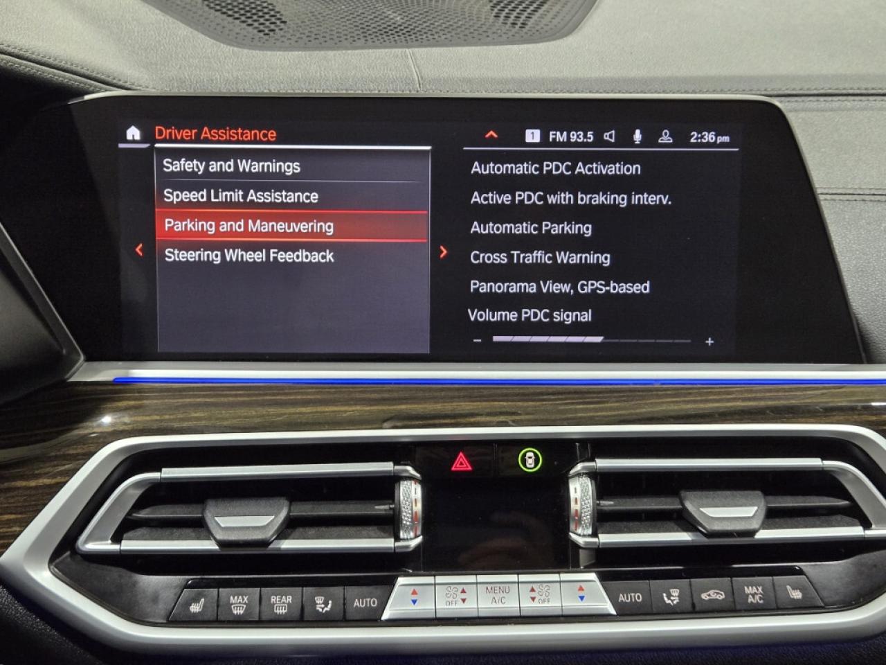 2021 BMW X5 xDrive40i Activity Vehicle Headsup Display Photo