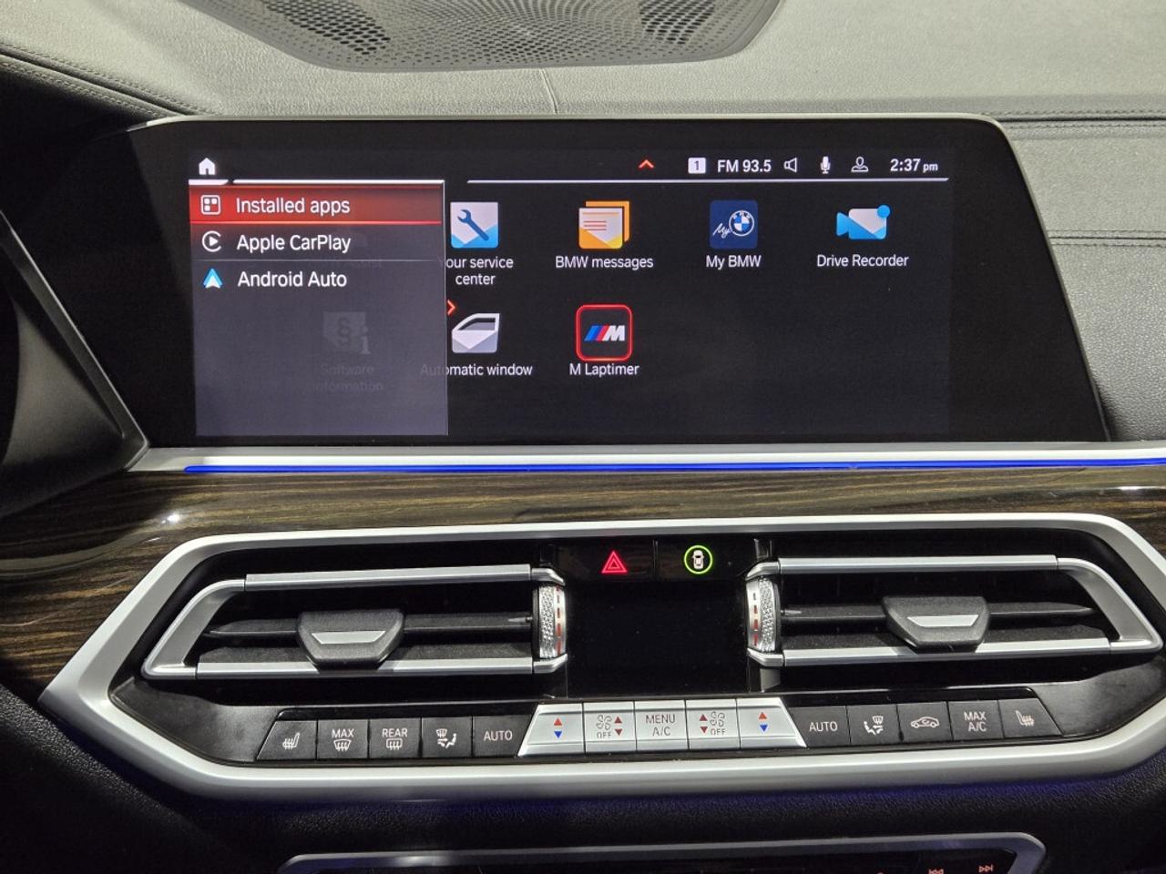 2021 BMW X5 xDrive40i Activity Vehicle Headsup Display Photo