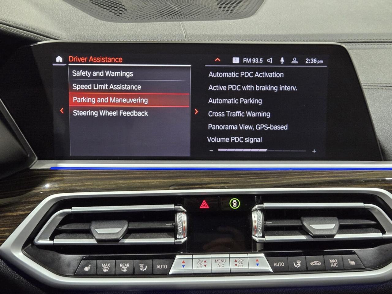 2021 BMW X5 xDrive40i Activity Vehicle Headsup Display Photo