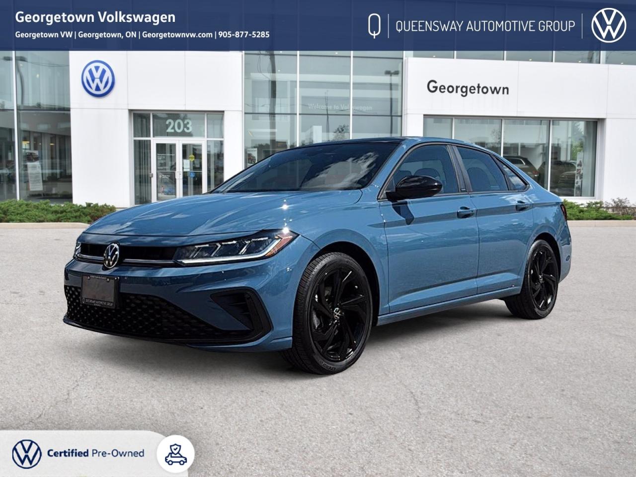 2025 Volkswagen Jetta Comfortline FWD   Sport Pkg   Pano Roof   Carplay Photo0