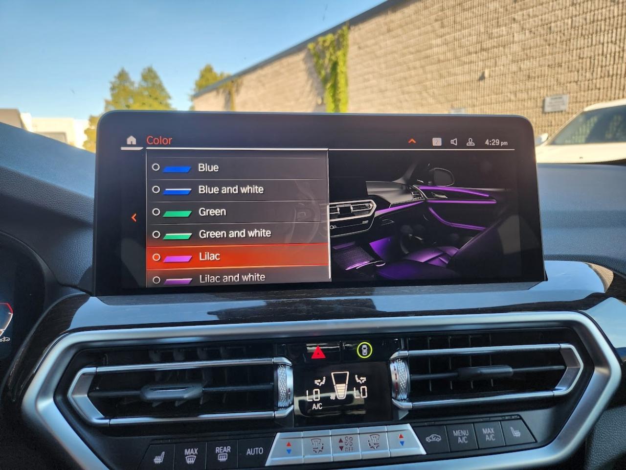 2025 BMW X4 HEADS UP DISPLAY, CARPLAY, PANOROOF,AMBIENT LIGHTS Photo