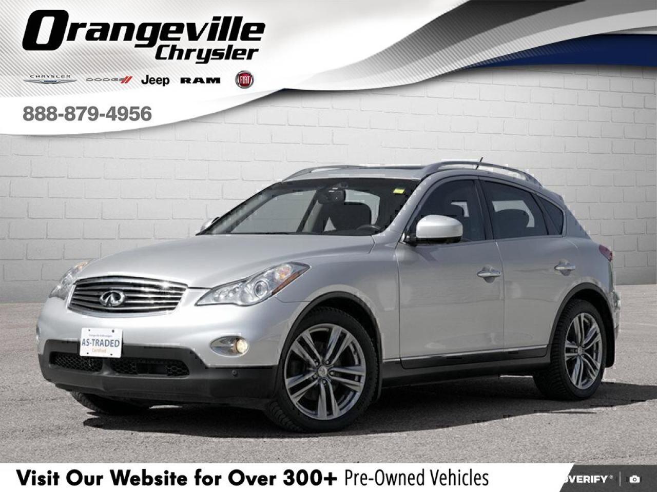 2012 Infiniti EX35 LuxuryCERTIFIED AS-TRADED, LEATHER, NAV, SUNROOF, Photo0