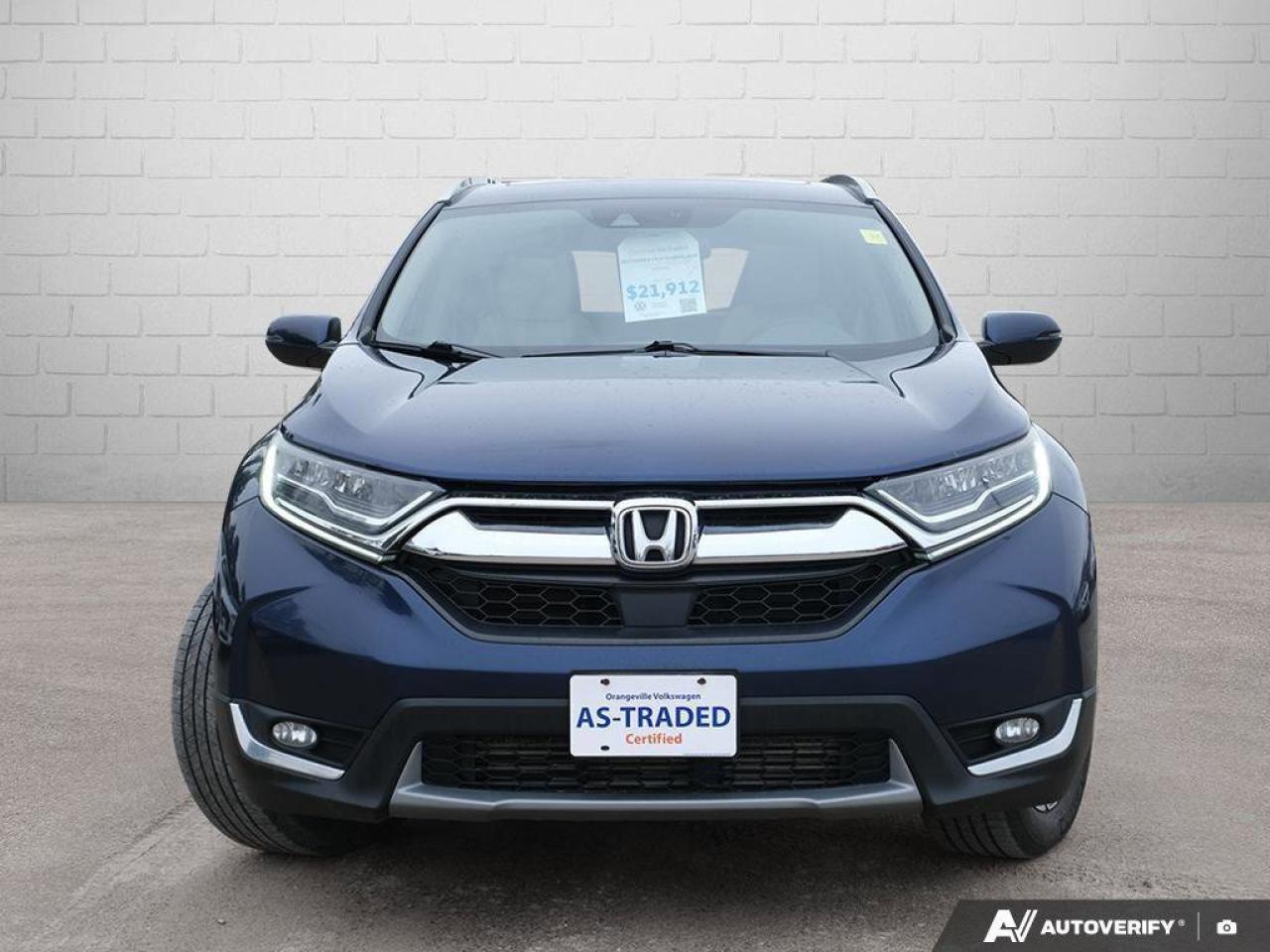 2017 Honda CR-V TouringCERTFIED AS-TRADED, AWD, BACKUP CAM, HEATED Photo
