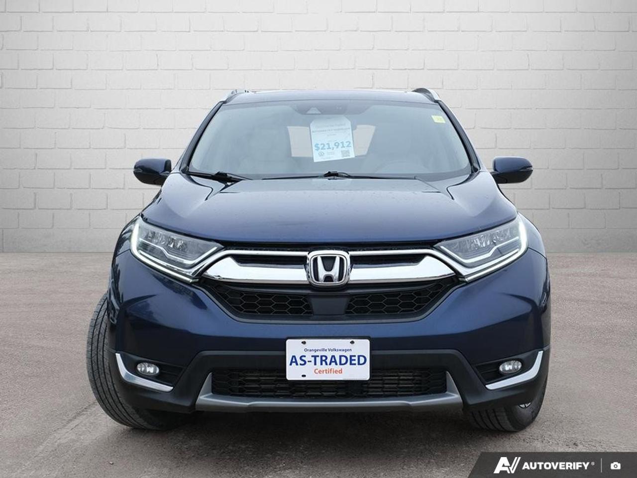 2017 Honda CR-V TouringCERTFIED AS-TRADED, AWD, BACKUP CAM, HEATED Photo