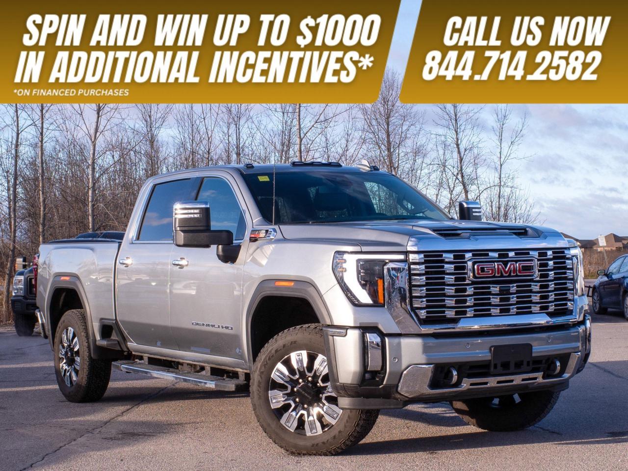 2025 GMC SIERRA 2500HD Denali - Power-Deployable Running Boards   Leather Photo