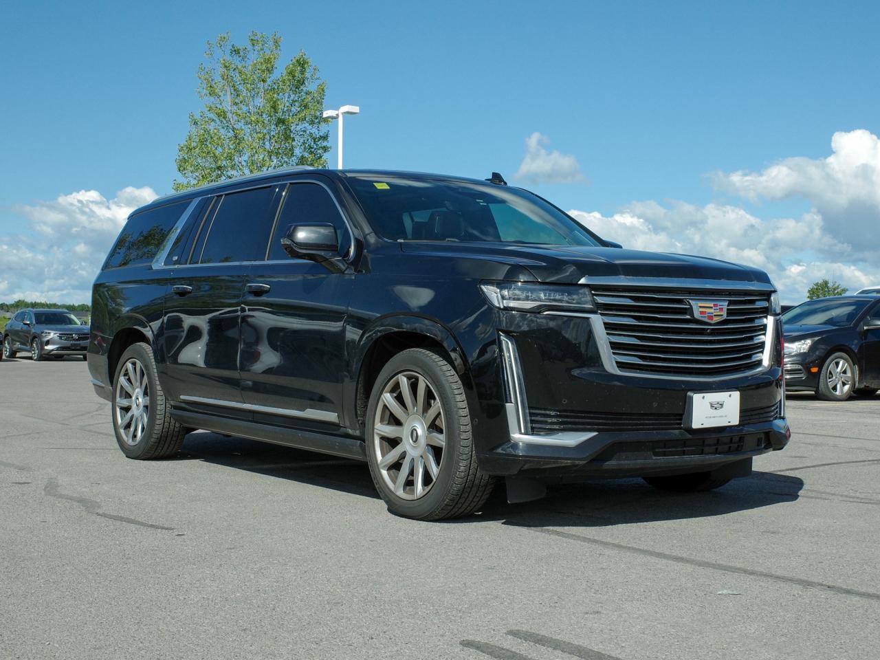 2021 Cadillac Escalade ESV Premium Luxury Platinum - Rear Seat Entertainment Photo