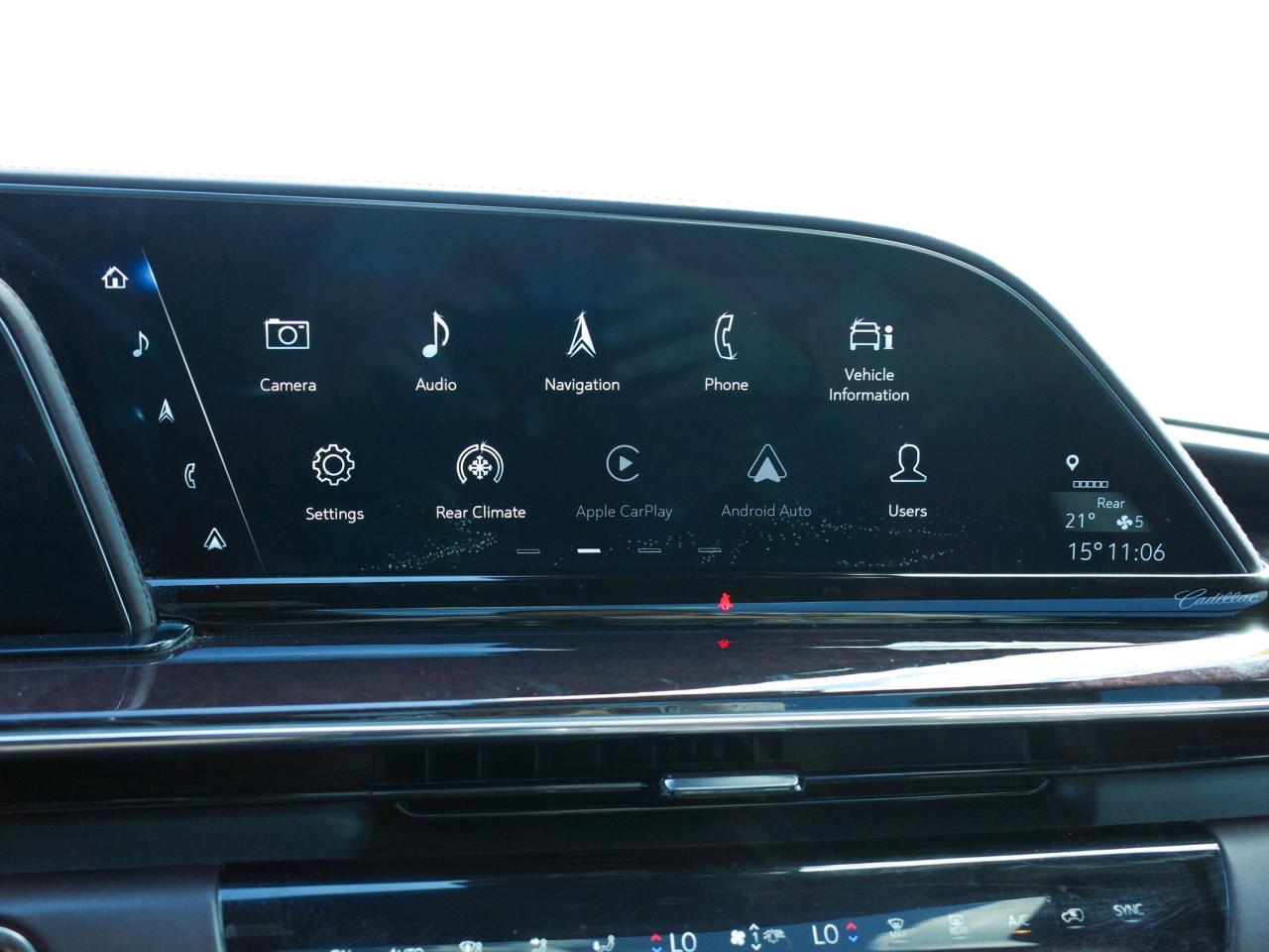 2021 Cadillac Escalade ESV Premium Luxury Platinum - Rear Seat Entertainment Photo