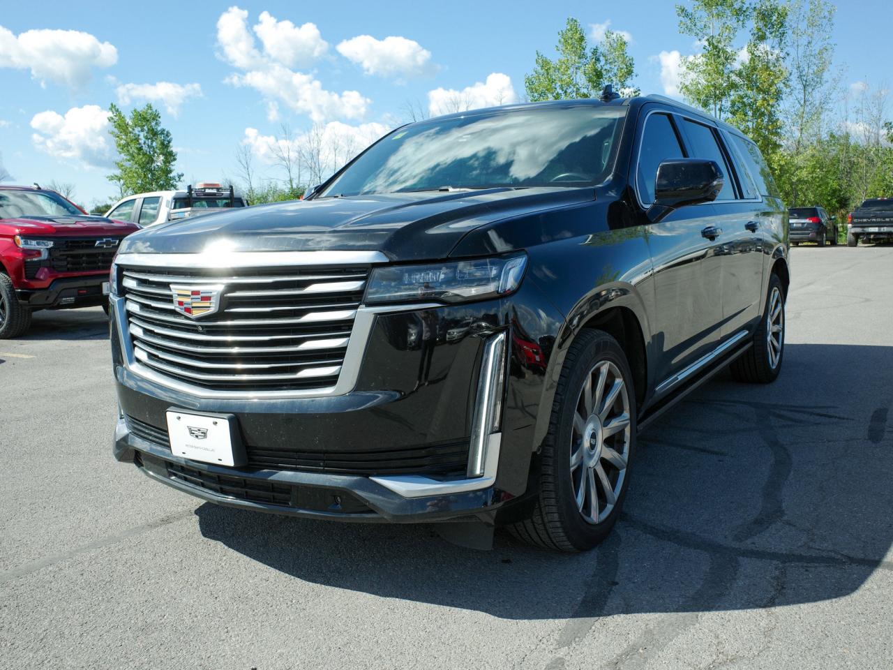 2021 Cadillac Escalade ESV Premium Luxury Platinum - Rear Seat Entertainment Photo