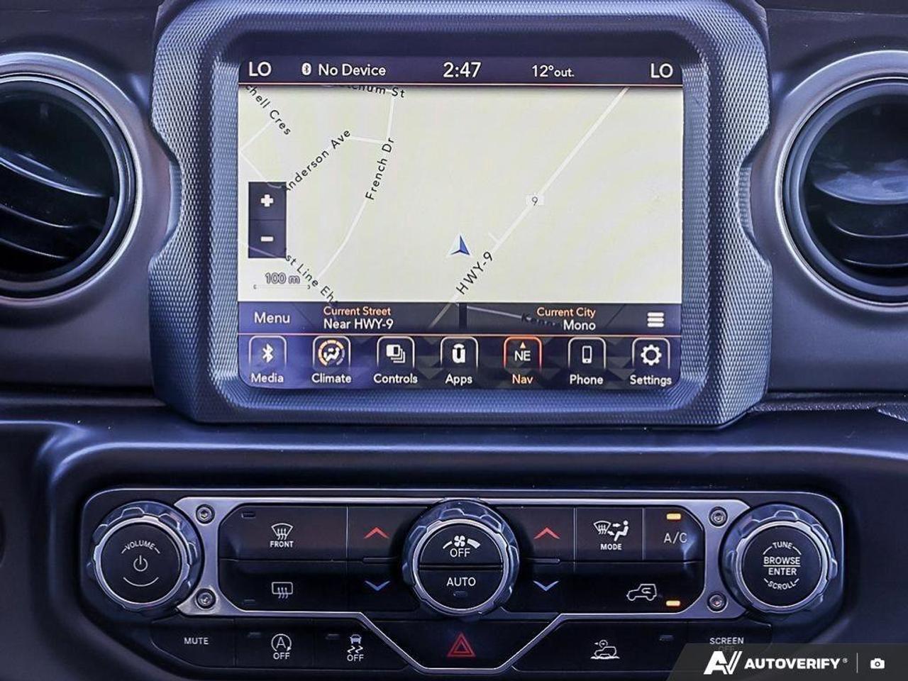 2022 Jeep Gladiator Sport SSPORT S, V6, 4X4, NAV, ALPINE, GOOD KMS! Photo