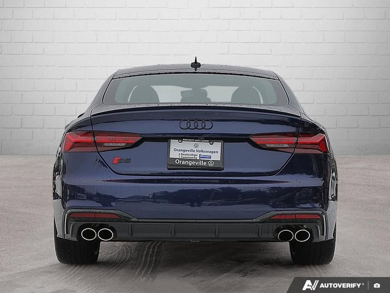 2022 Audi S5 Sportback ProgressivONE-OWNER, BLACK OPTICS, SUNROOF, NAVI, Photo4