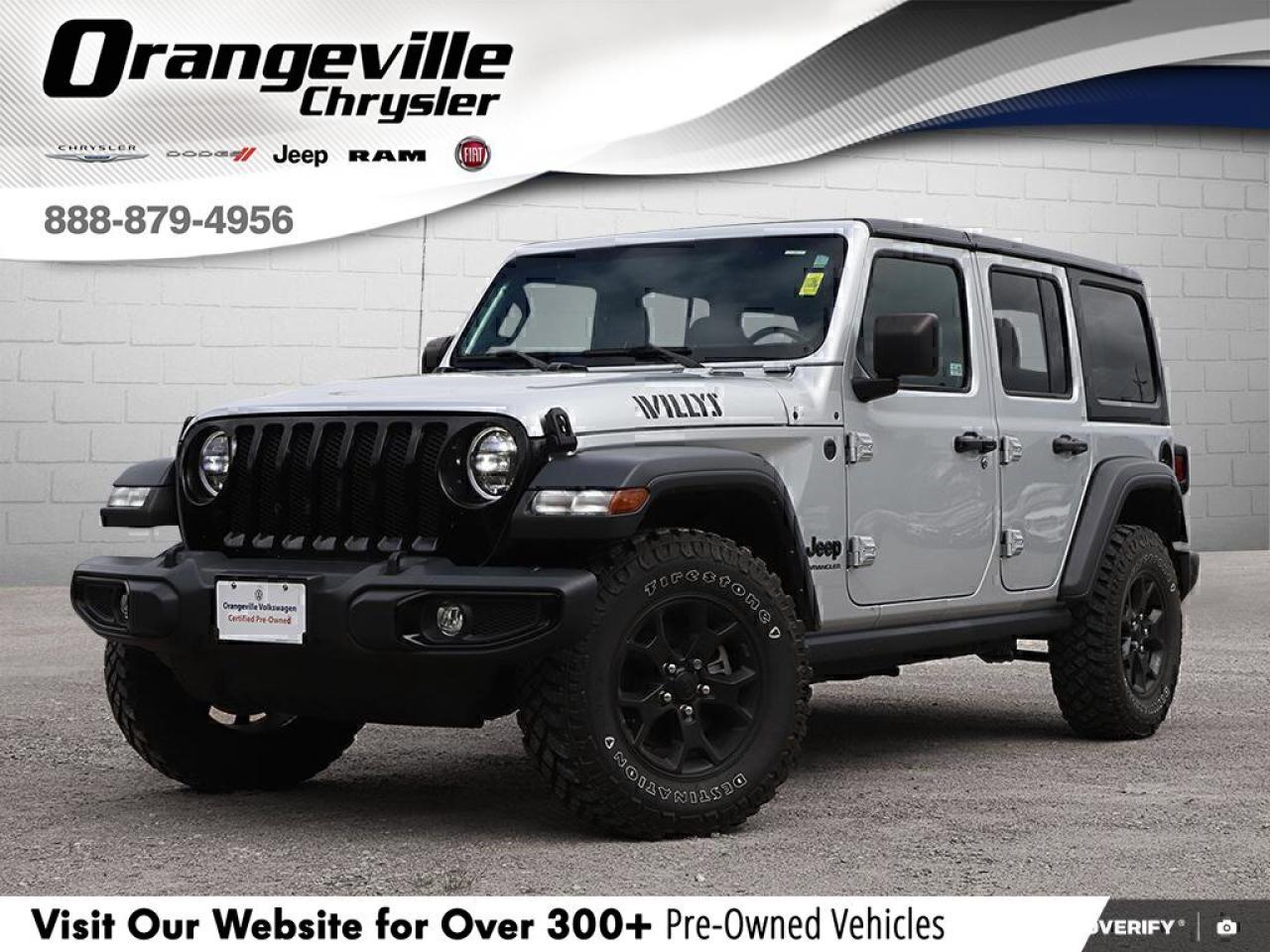 2023 Jeep Wrangler WillysACCIDENT-FREE, ALPINE AUDIO, 2.0L TURBO, NAV Photo0