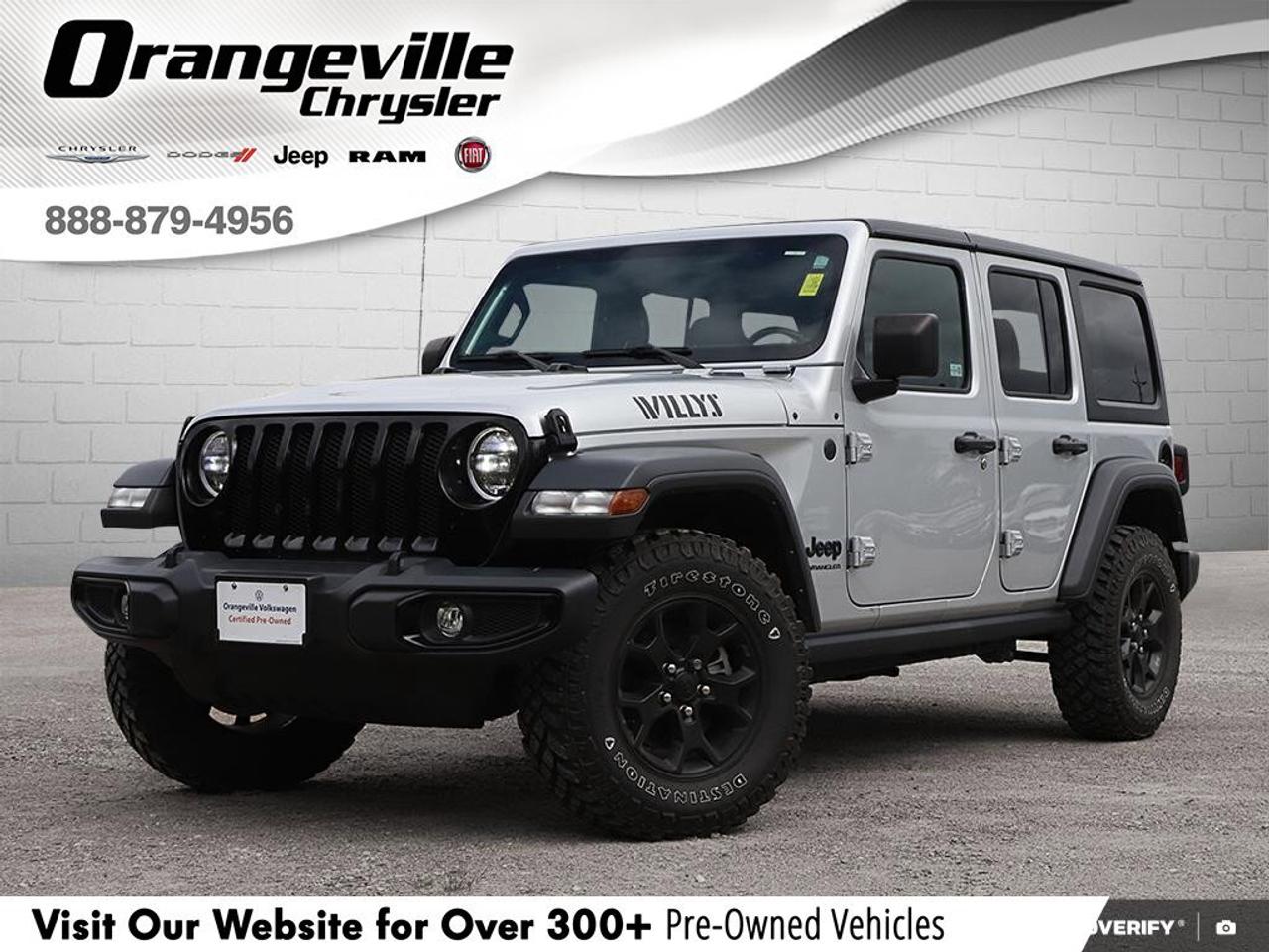 2023 Jeep Wrangler WillysACCIDENT-FREE, ALPINE AUDIO, 2.0L TURBO, NAV Photo0