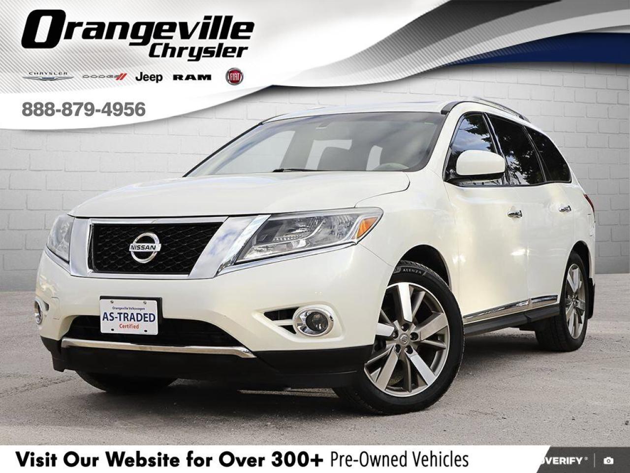 2015 Nissan Pathfinder PlatinumCERTIFIED AS-TRADED, THIRD ROW, BOSE AUDIO Photo0
