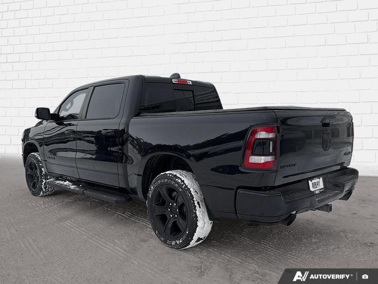 2022 RAM 1500 Sport   BLACKED OUT   RUNNING BOARDS   TONNEAU COV Photo2