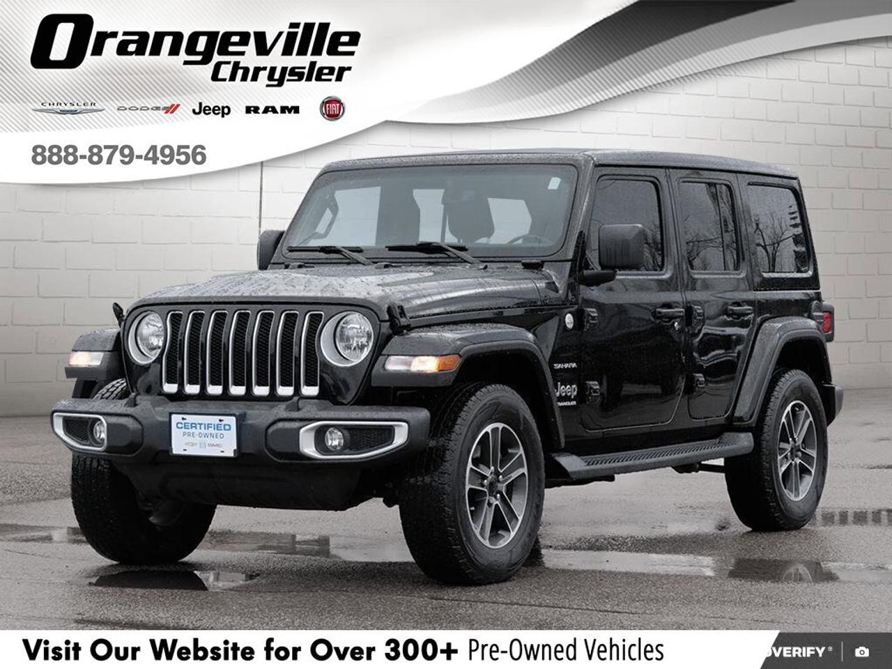 2023 Jeep Wrangler SaharaSAHARA, 2.0T, NAV, HEATED CLOTH, SKYTOP, 1-O Photo0