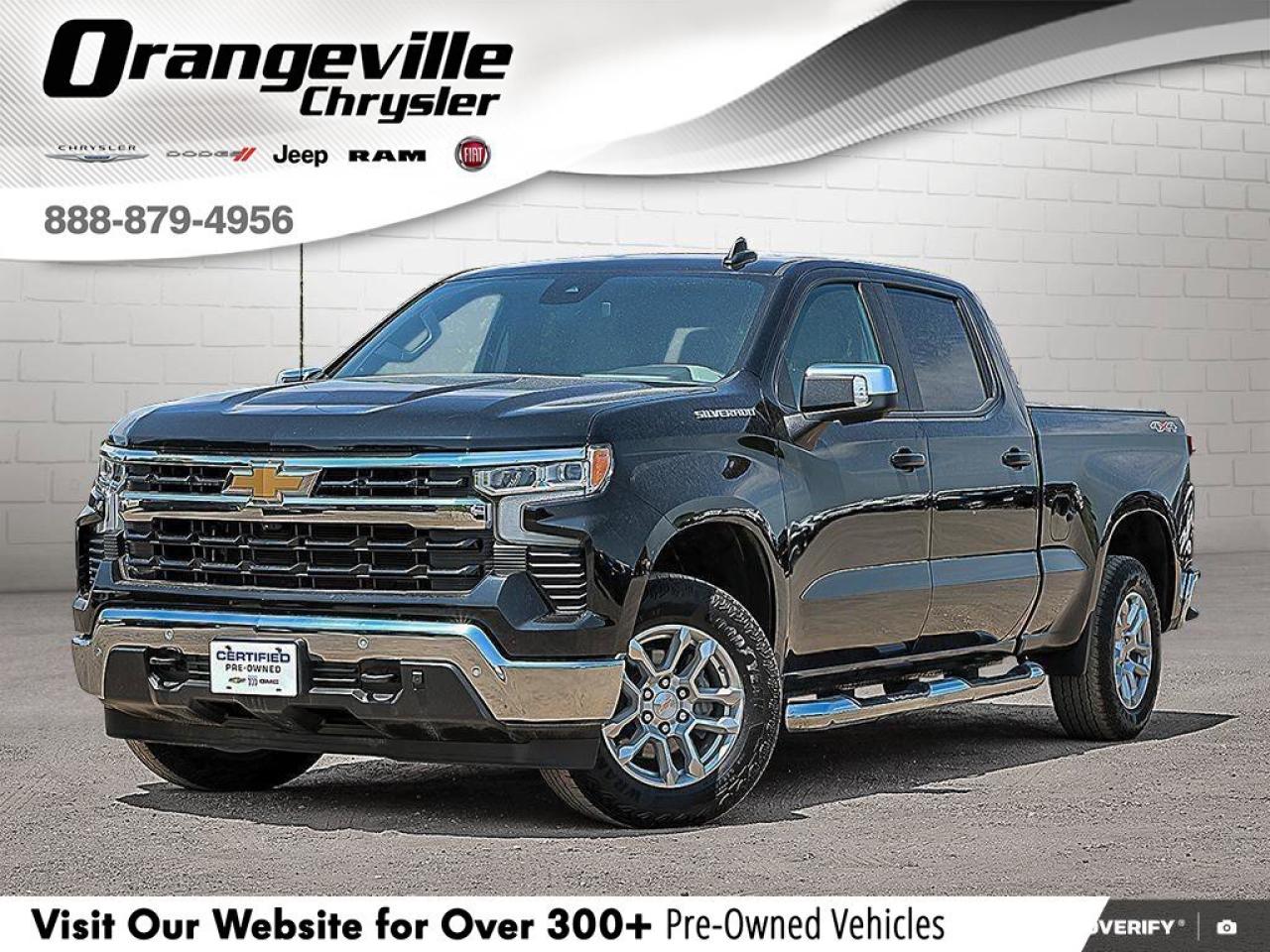 2024 Chevrolet Silverado 1500 LTLT, CREW, 4X4, 5.3L, HEATED CLOTH, 1-OWNER, CLEA Photo