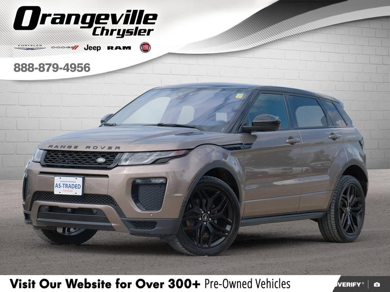 2018 Land Rover Range Rover Evoque HSE DynamicCERTIFIED AS-TRADED, ACCIDENT-FREE, BLA Photo0