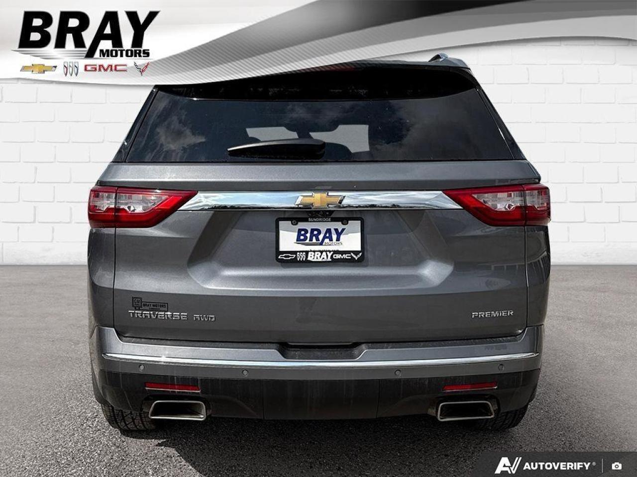 2019 Chevrolet Traverse Premier   LEATHER, DUAL SUN ROOF, CERTIFIED. Photo3