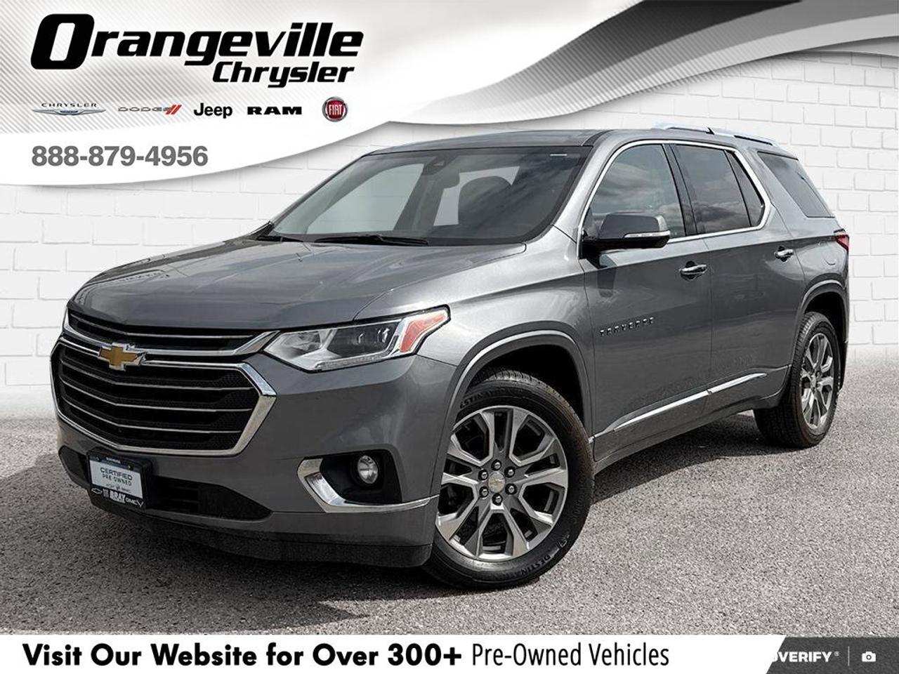 2019 Chevrolet Traverse Premier   LEATHER, DUAL SUN ROOF, CERTIFIED. Photo0