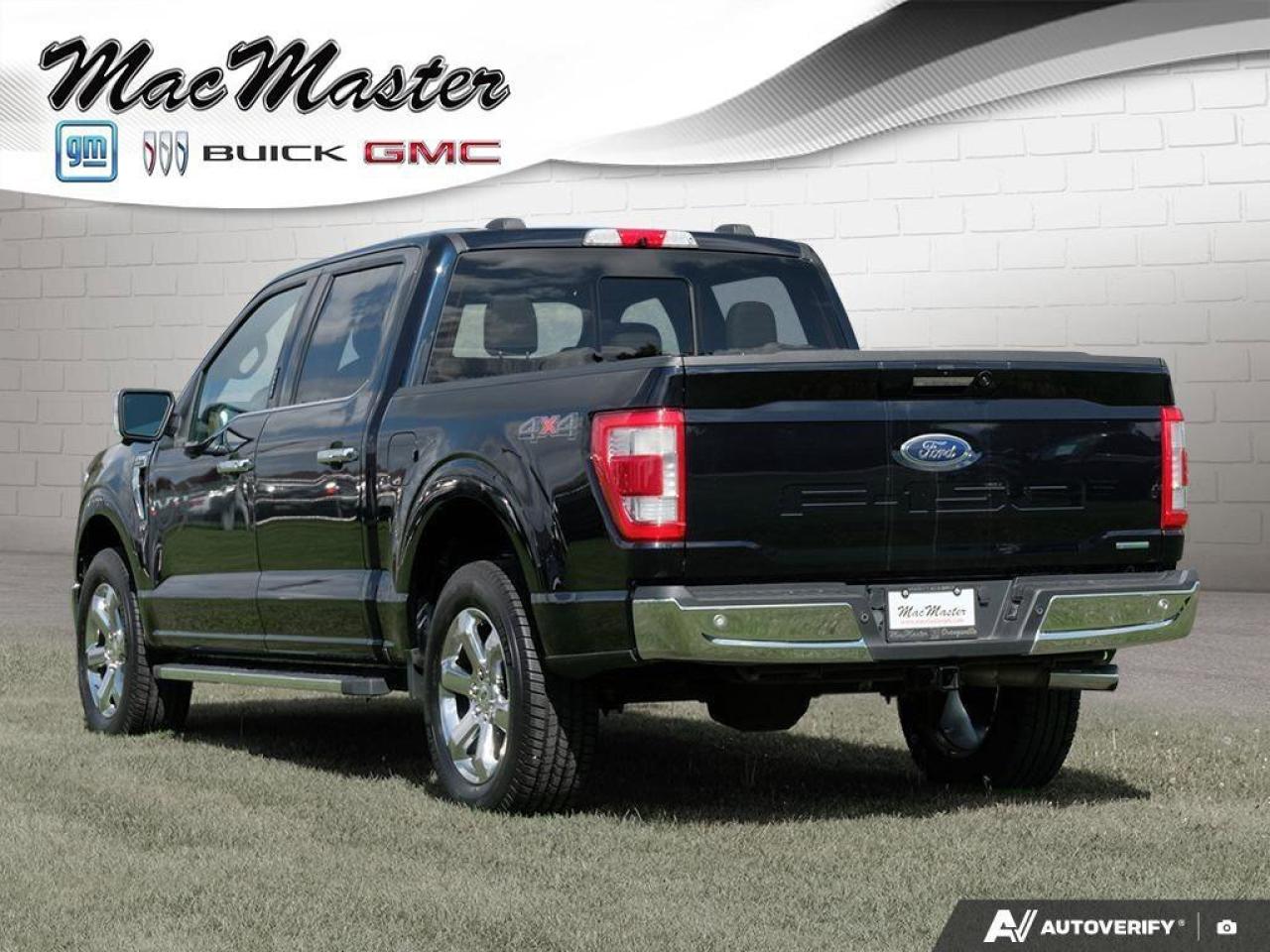 2021 Ford F-150 LARIATLARIAT, CHROME PKG, CREW, 4X4, 2.7L, NAV, RO Photo2