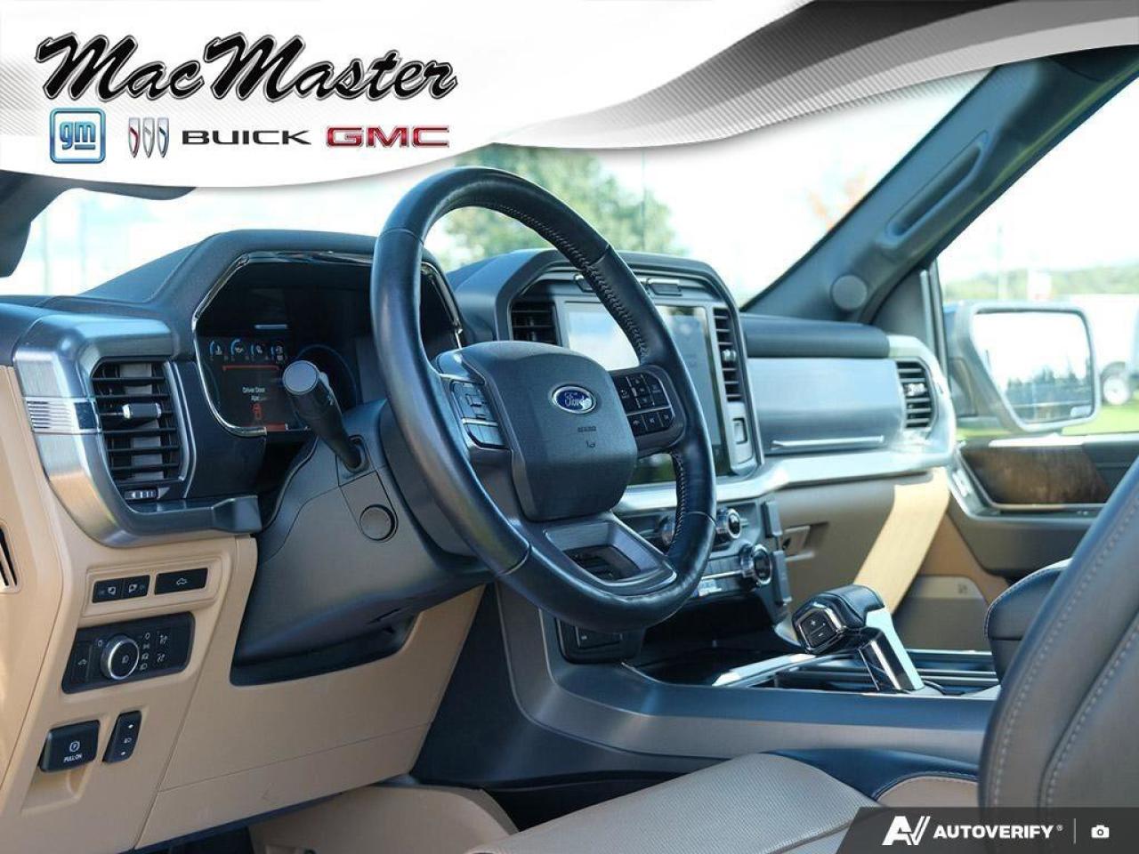 2021 Ford F-150 LARIATLARIAT, CHROME PKG, CREW, 4X4, 2.7L, NAV, RO Photo