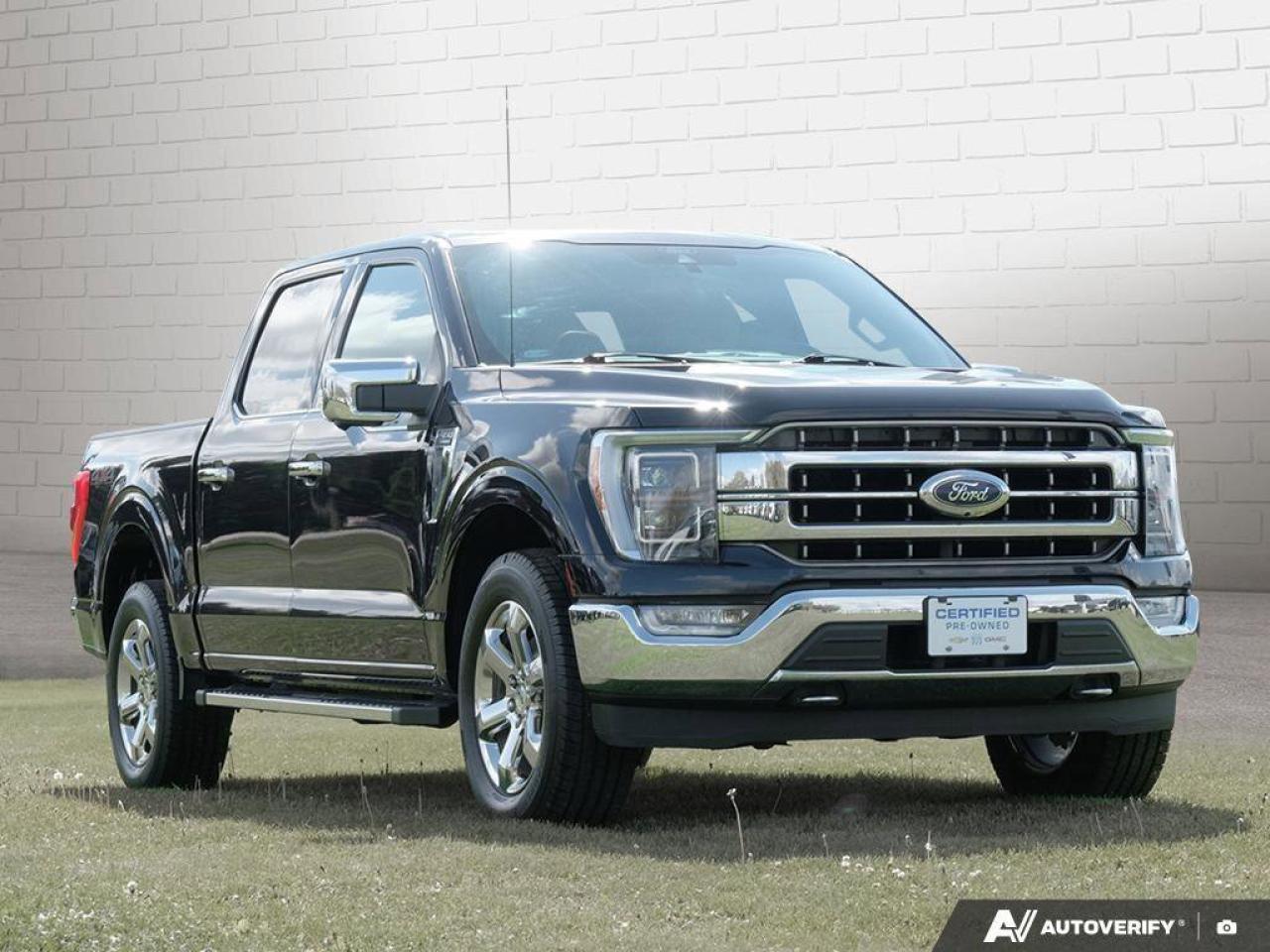 2021 Ford F-150 LARIATLARIAT, CHROME PKG, CREW, 4X4, 2.7L, NAV, RO Photo