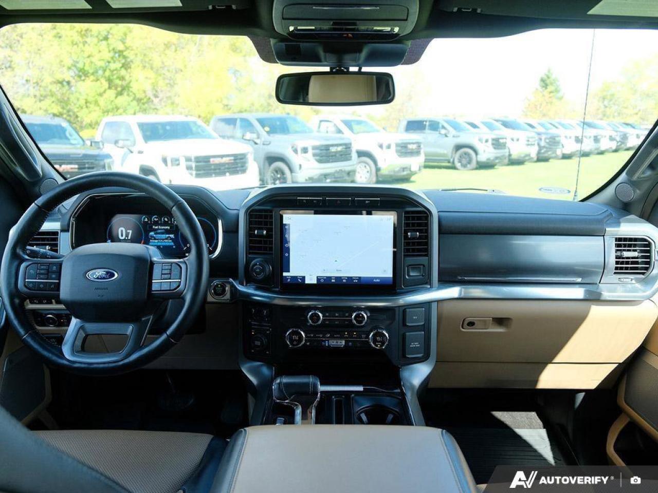 2021 Ford F-150 LARIATLARIAT, CHROME PKG, CREW, 4X4, 2.7L, NAV, RO Photo