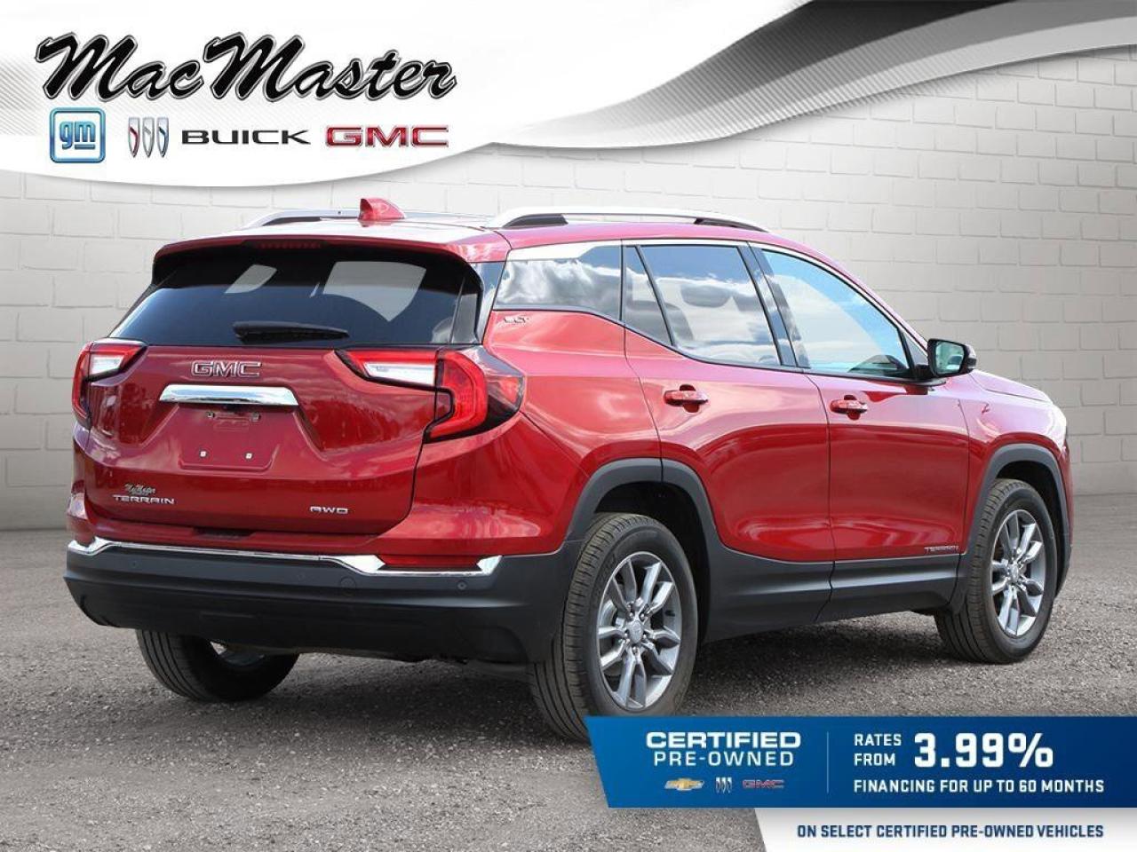 2022 GMC Terrain SLTSLT, 1.5T, NAV, ROOF, HTD LEATHER, 1-OWNER! Photo4