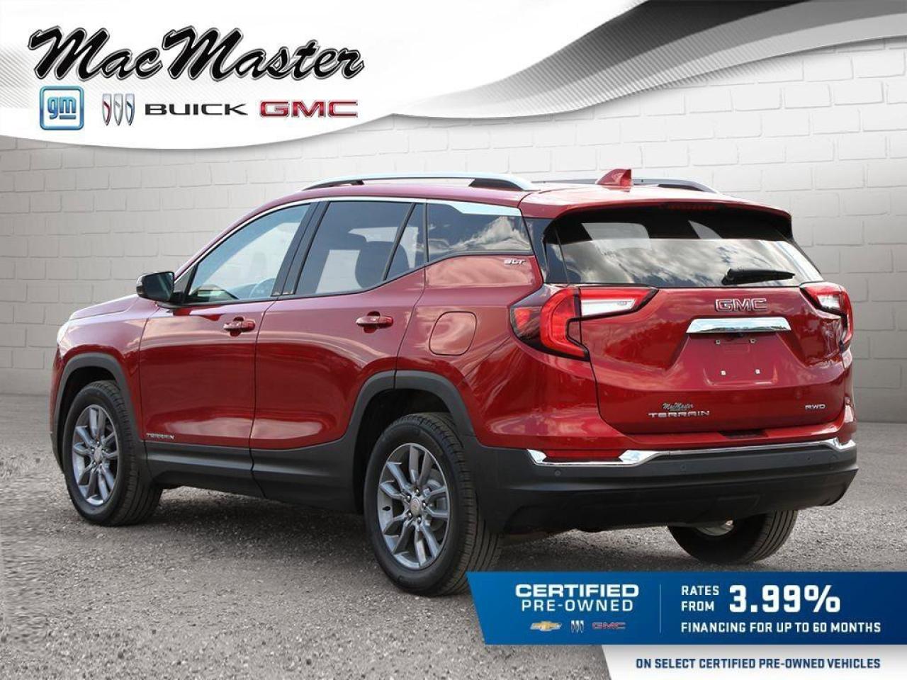 2022 GMC Terrain SLTSLT, 1.5T, NAV, ROOF, HTD LEATHER, 1-OWNER! Photo2