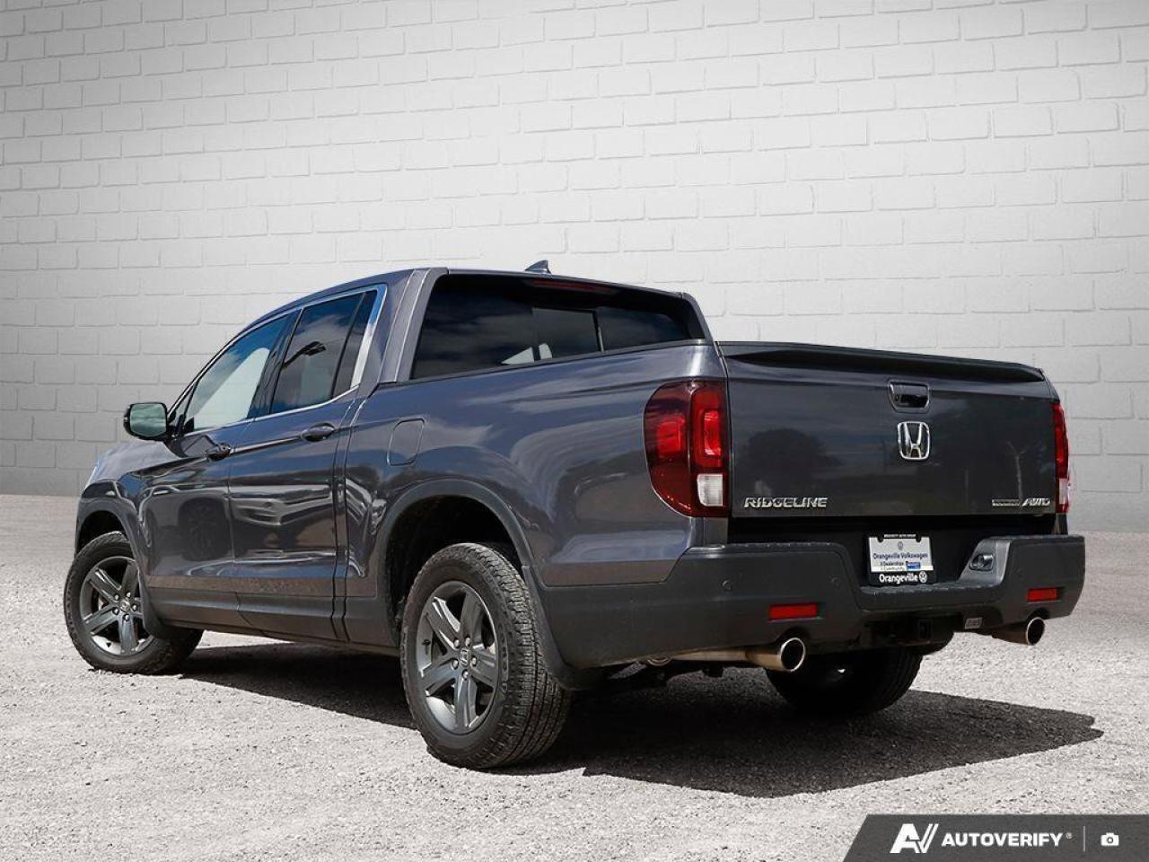 2022 Honda Ridgeline TouringONE-OWNER, HTD WHEEL, CARPLAY, LEATHER, NAV Photo3