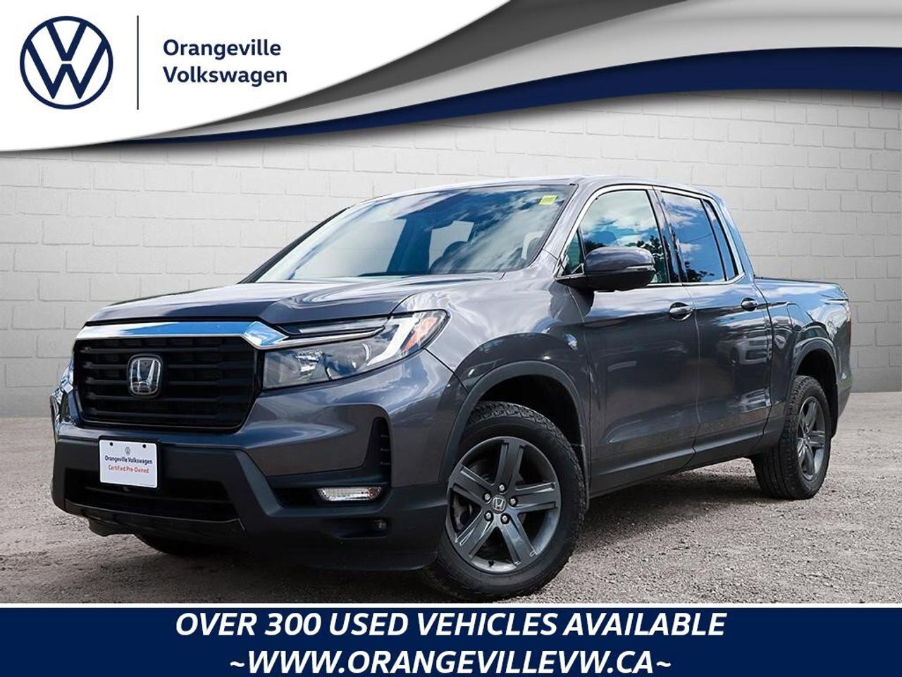 2022 Honda Ridgeline TouringONE-OWNER, HTD WHEEL, CARPLAY, LEATHER, NAV Photo0