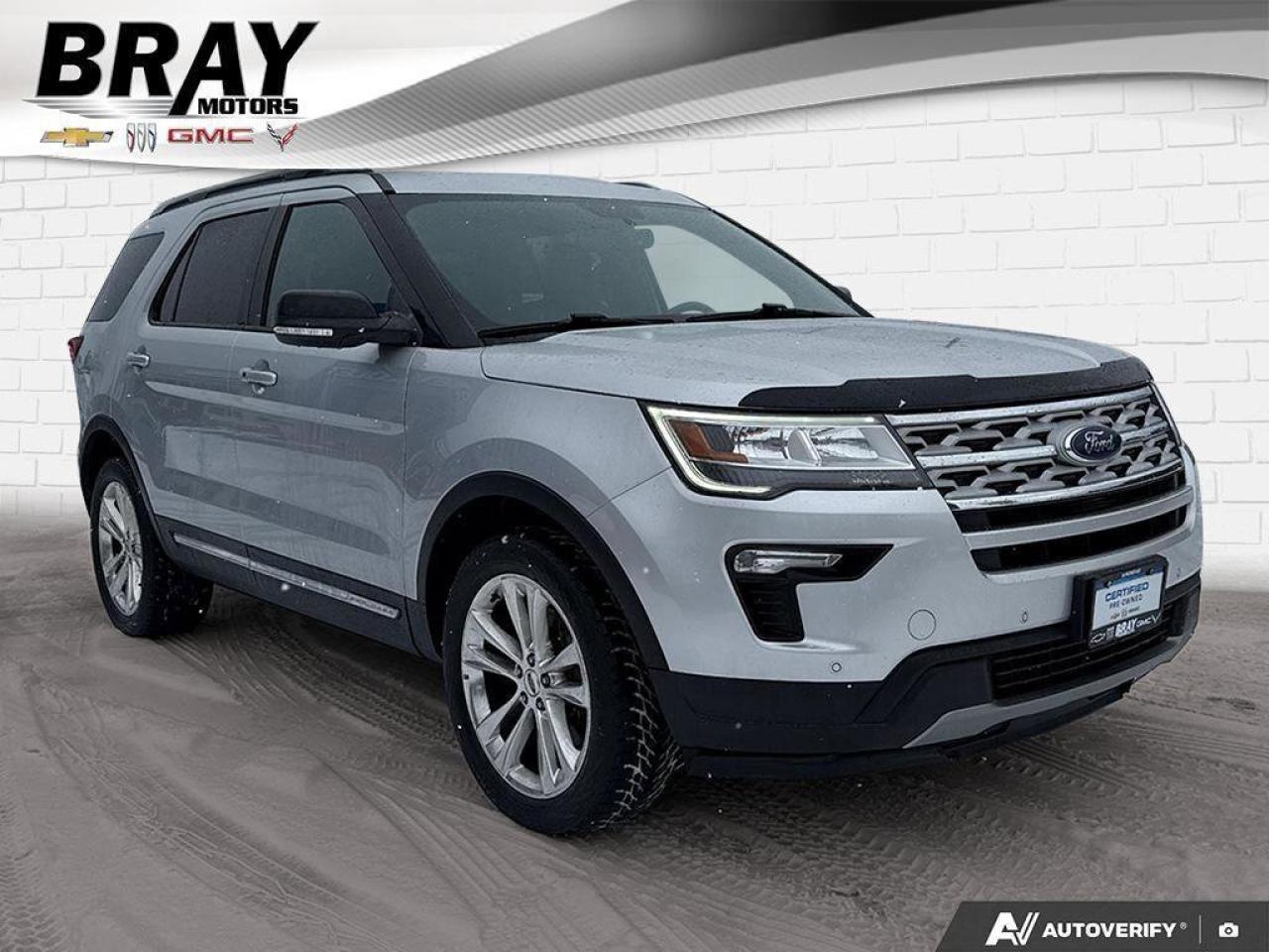 2019 Ford Explorer XLT   7 PASSENGER SEATING, HEATED SEATS, CERTIFIED Photo