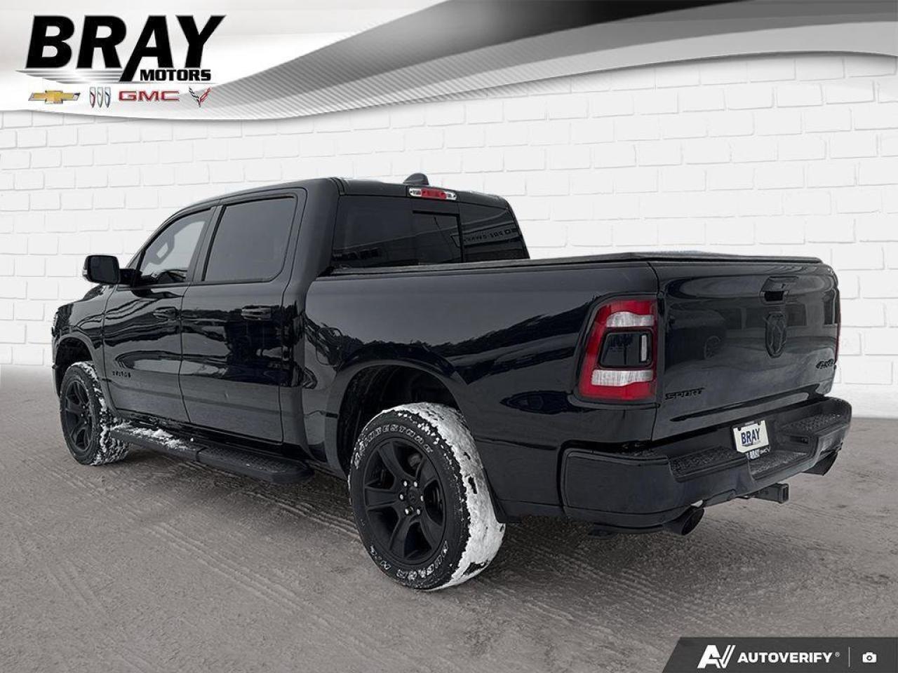 2022 RAM 1500 Sport   BLACKED OUT   RUNNING BOARDS   TONNEAU COV Photo2