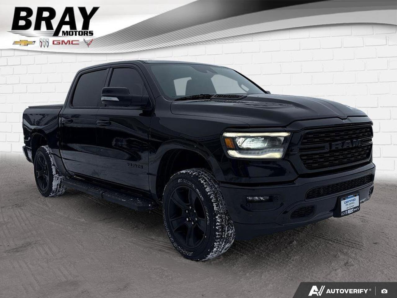 2022 RAM 1500 Sport   BLACKED OUT   RUNNING BOARDS   TONNEAU COV Photo