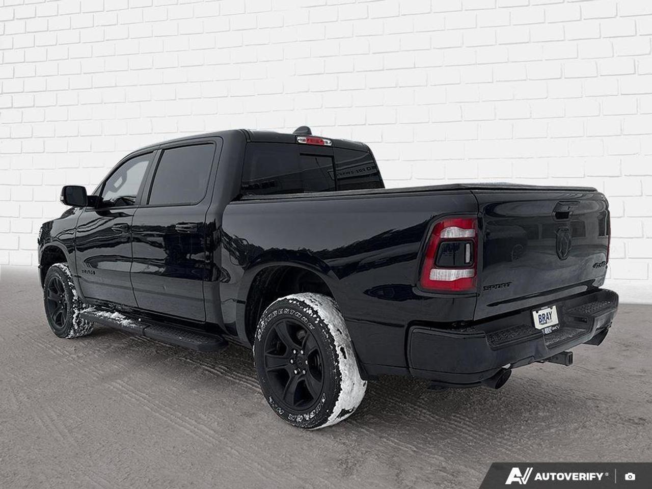 2022 RAM 1500 Sport   BLACKED OUT, RUNNING BOARDS, TONNEAU COVER Photo2