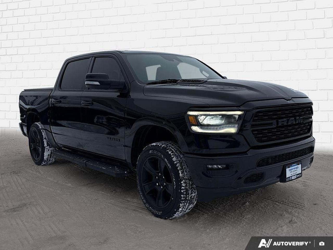 2022 RAM 1500 Sport   BLACKED OUT, RUNNING BOARDS, TONNEAU COVER Photo