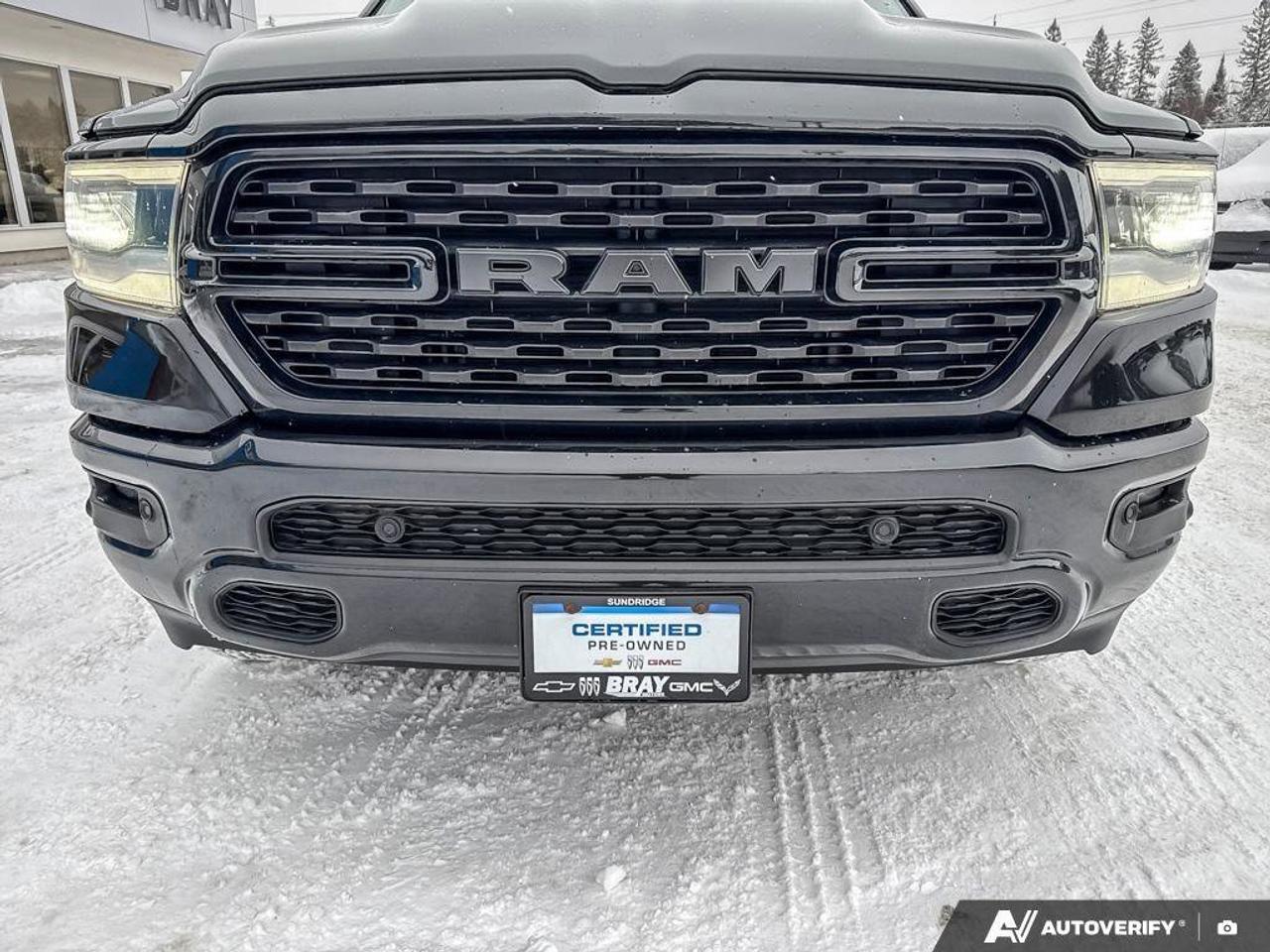 2022 RAM 1500 Sport   BLACKED OUT, RUNNING BOARDS, TONNEAU COVER Photo
