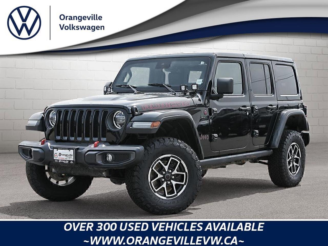 2021 Jeep Wrangler Unlimited RubiconRUBICON, V6, MANUAL, NAV, HTD LEA Photo0