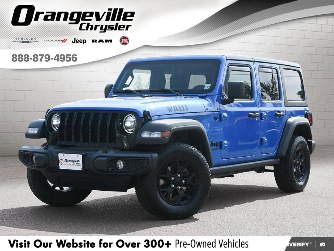 2022 Jeep Wrangler Unlimited WillysWILLYS, V6, 4X4, NAV, HTD CLOTH, L Photo